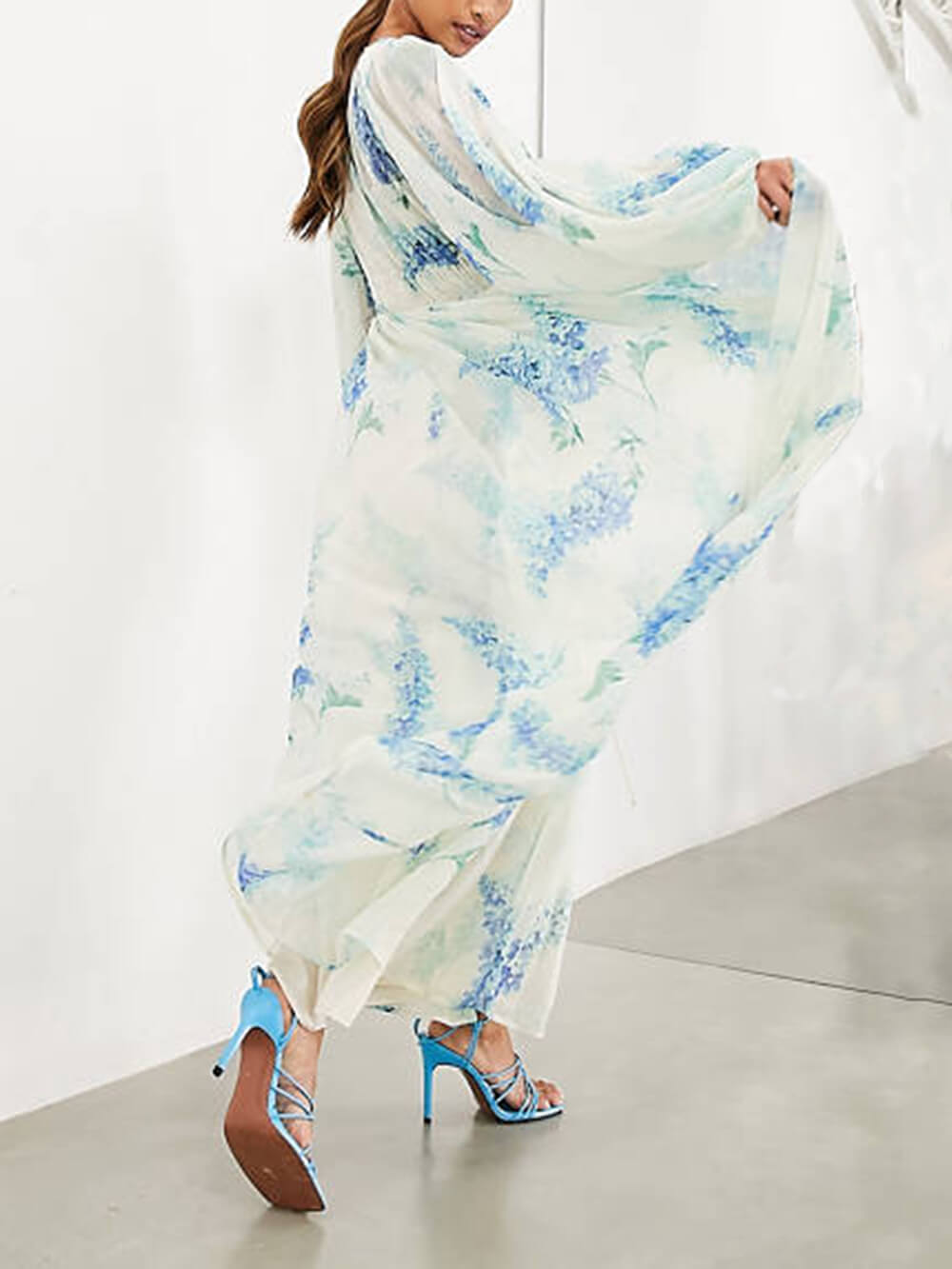 Boho Maxi Dress Back View