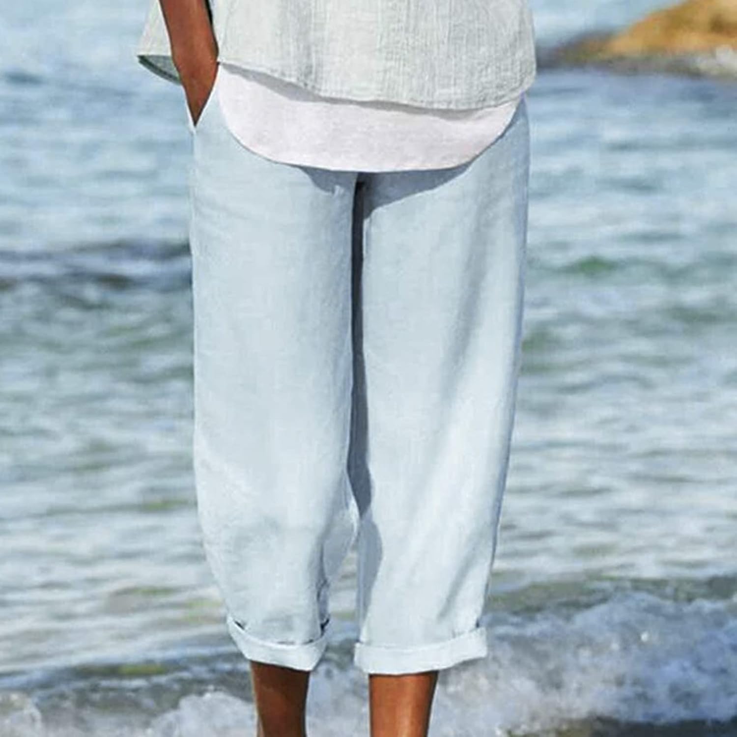 Women Cropped Trousers