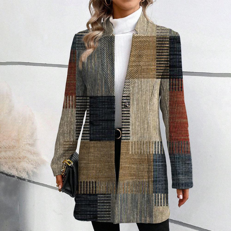 Vintage Style Women Blazer